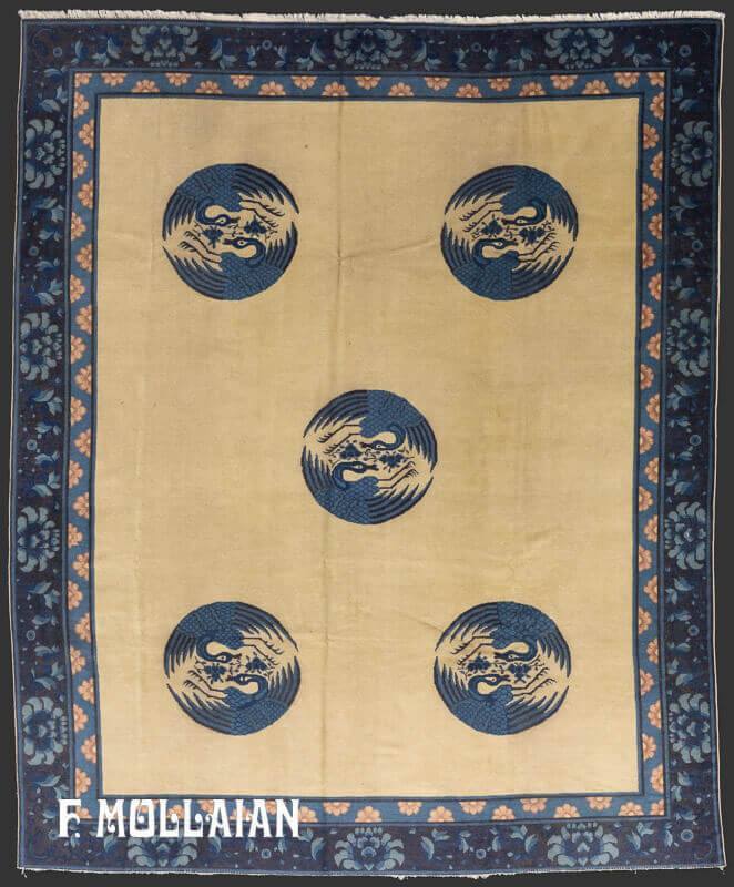 Tapis Chinois Pékin Antique n°:29650100
